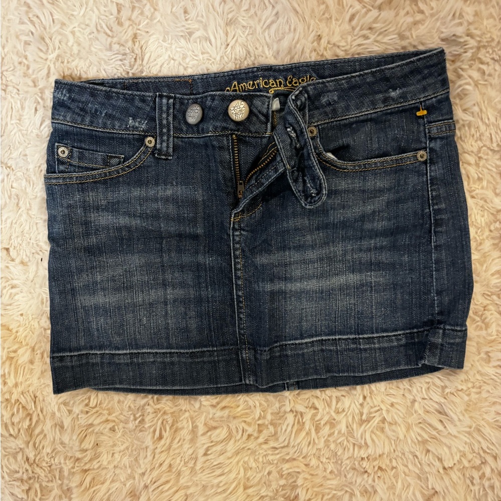 American Eagle Mini Jean Skirt